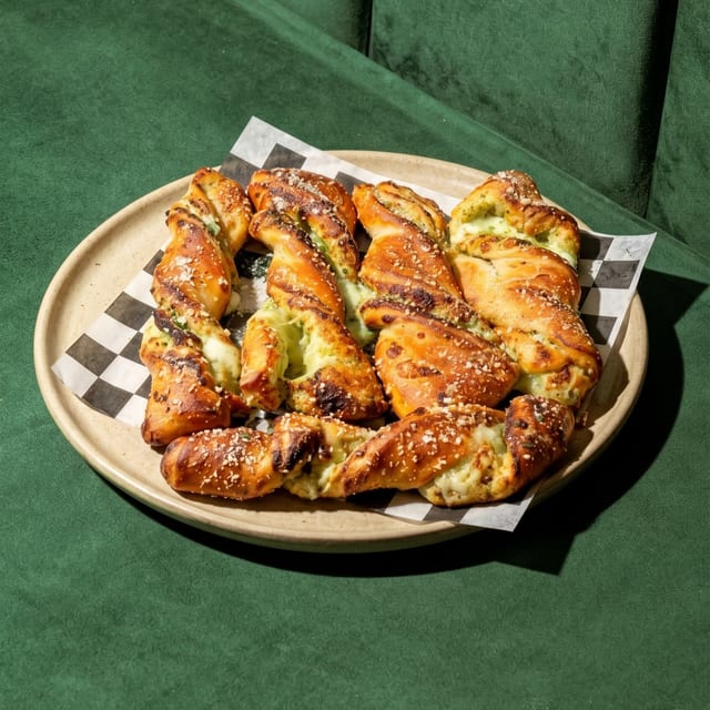 Pesto Twists.